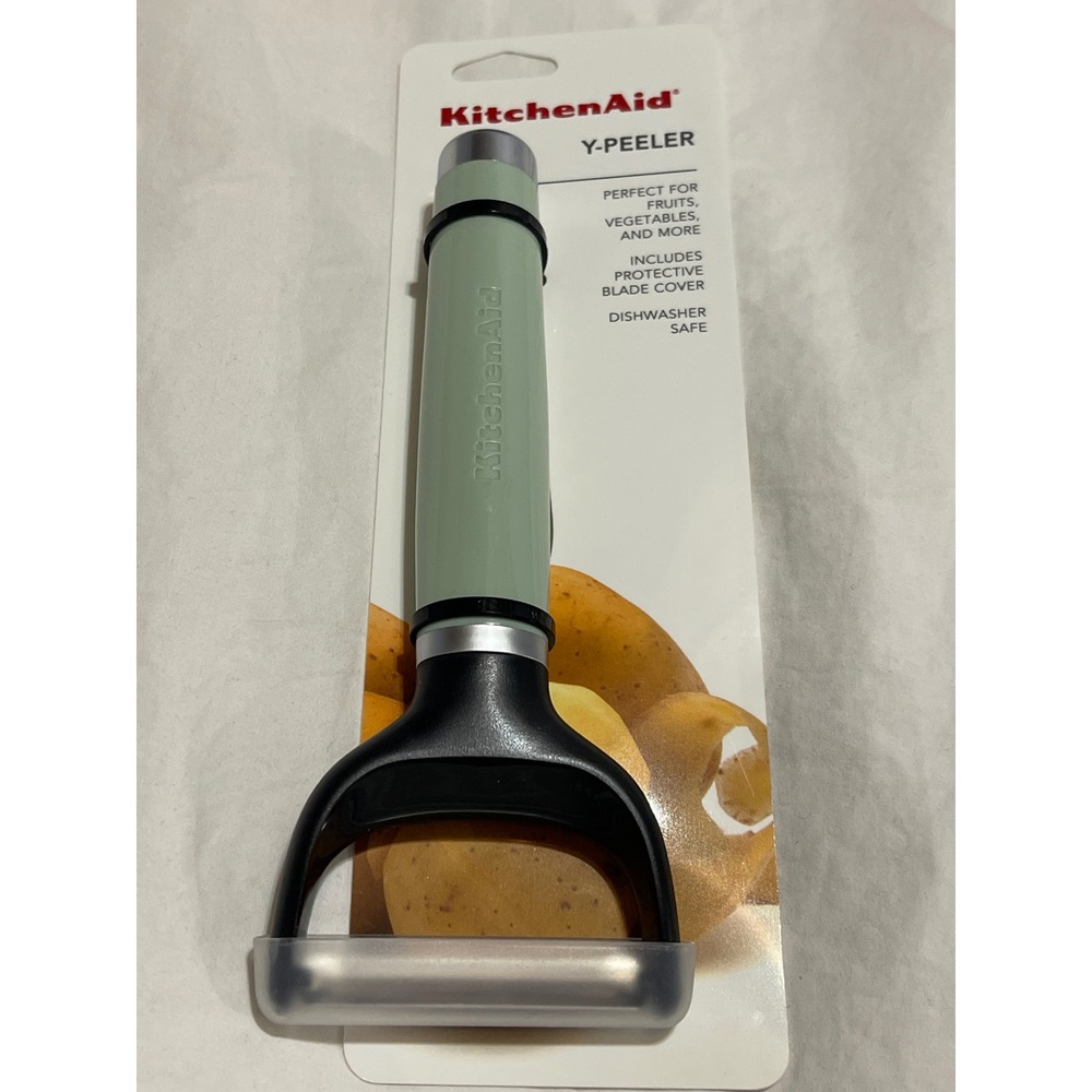 KitchenAid Y-Peeler Pistachio Green Stainless Steel Blade Cover Dishwasher Safe